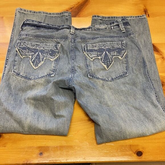 Buffalo Men’s Frozen Paradise Cotton Blue Jeans - Picture 2 of 6